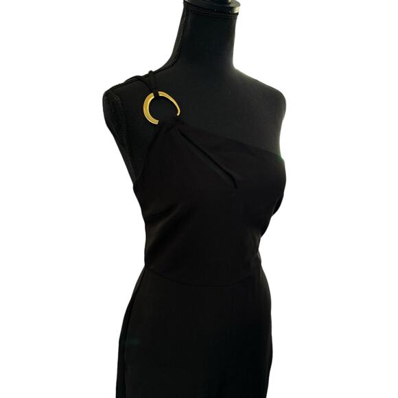 NWT! Line & Dot Vaughn Sleek Jumpsuit in Black - Size Small - Picture 12 of 15